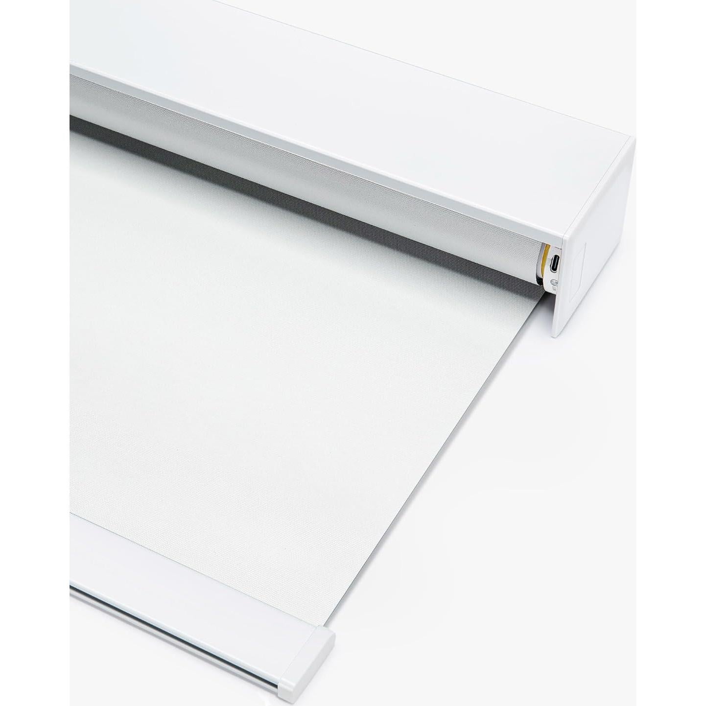 Persianas enrollables motorizadas JaeJaes 58x182 cm blancas