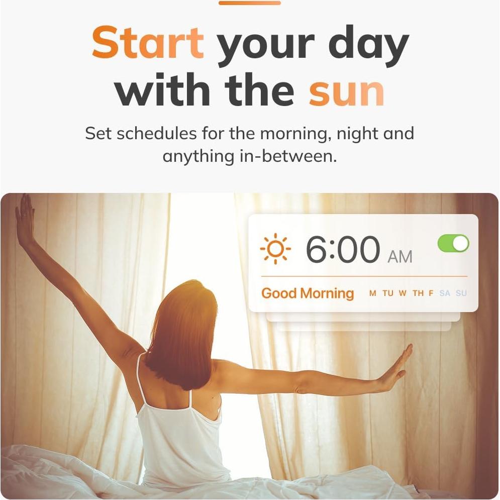 Cortina Inteligente RYSE Motorizada para Ventanas 0.83 kg