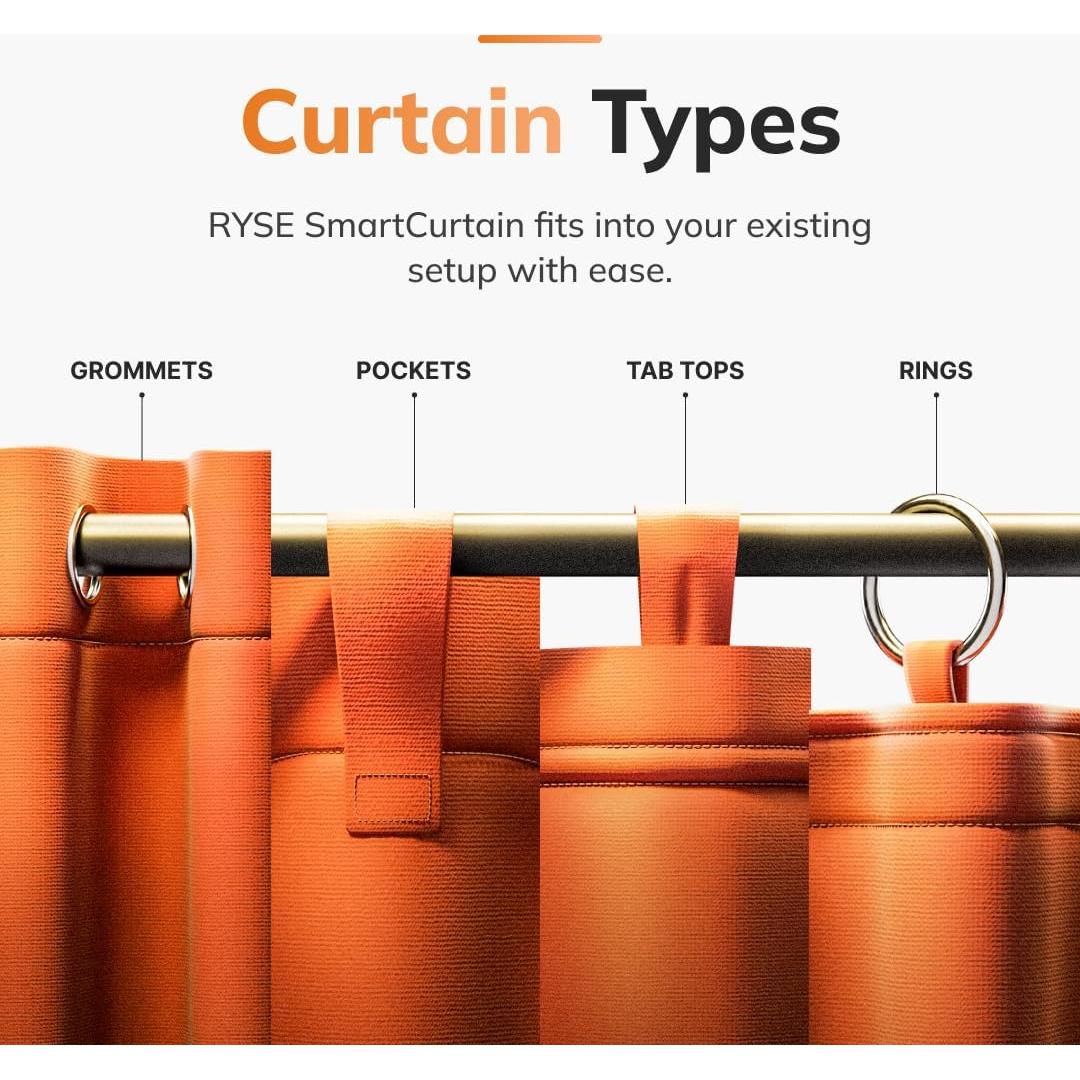 Cortina Inteligente RYSE Motorizada para Ventanas 0.83 kg