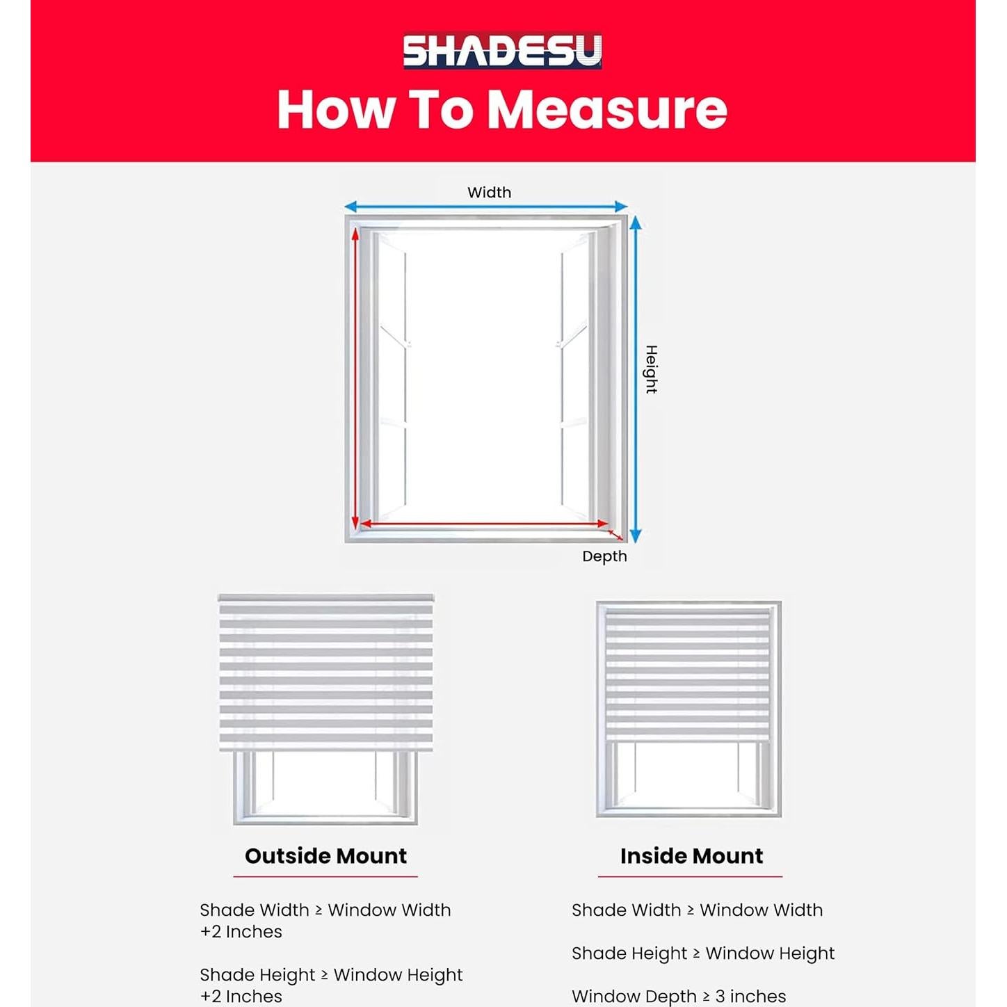 Persianas Zebra Sin Cuerda ShadesU 35x72 cm Color Blanco