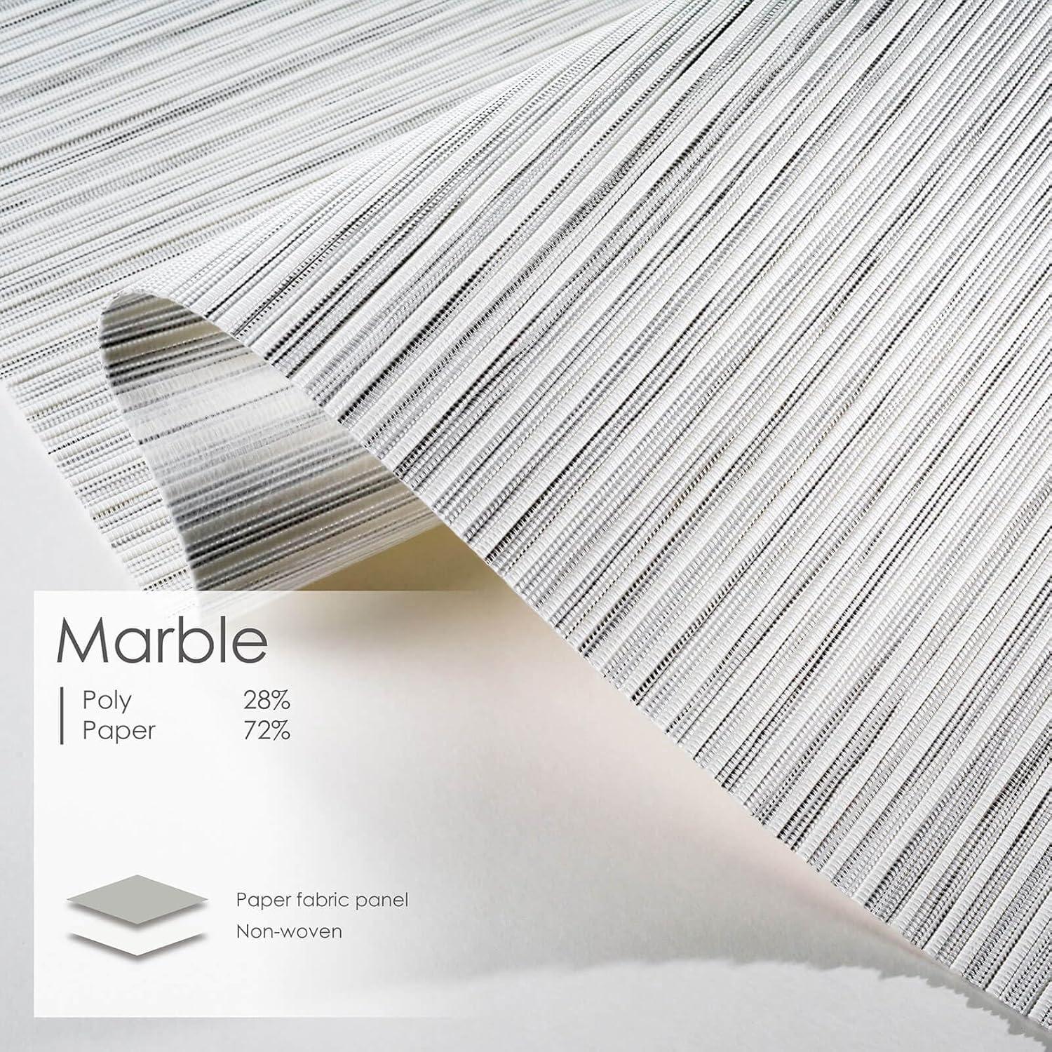 Persianas Verticales Ajustables GoDear 86x96 cm Mármol