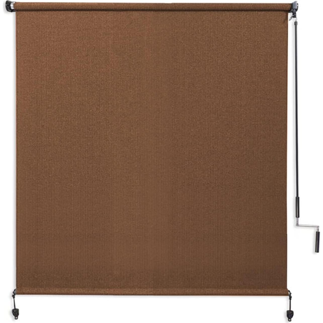 Cortina Enrollable Coolaroo 121,9x182,9cm Mocha UV 90%