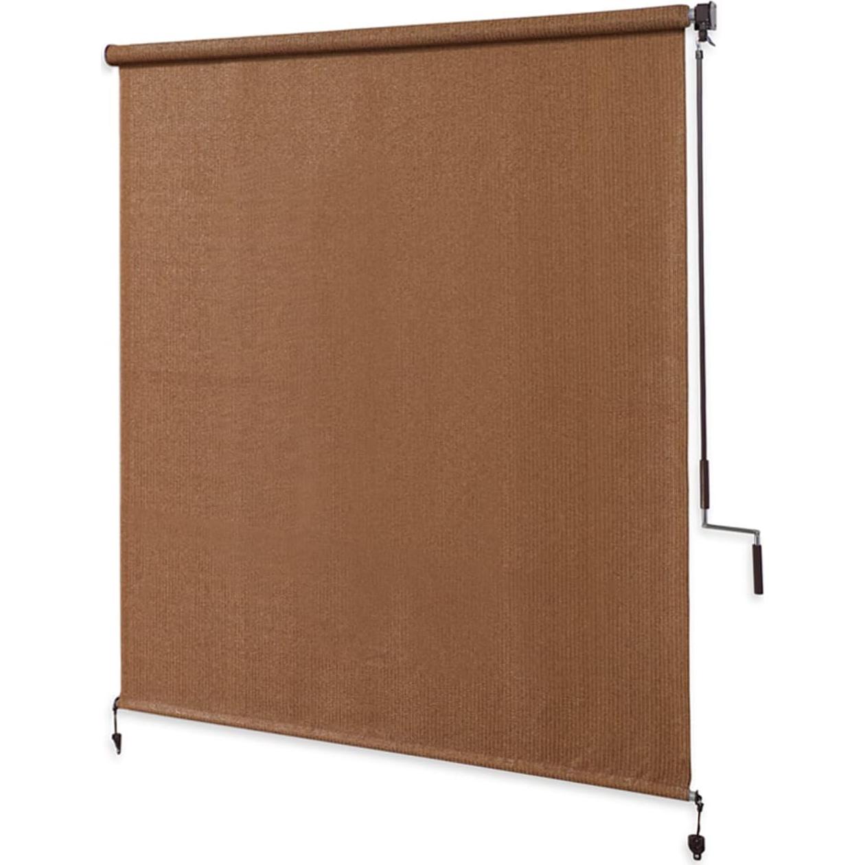 Cortina Enrollable Coolaroo 121,9x182,9cm Mocha UV 90%
