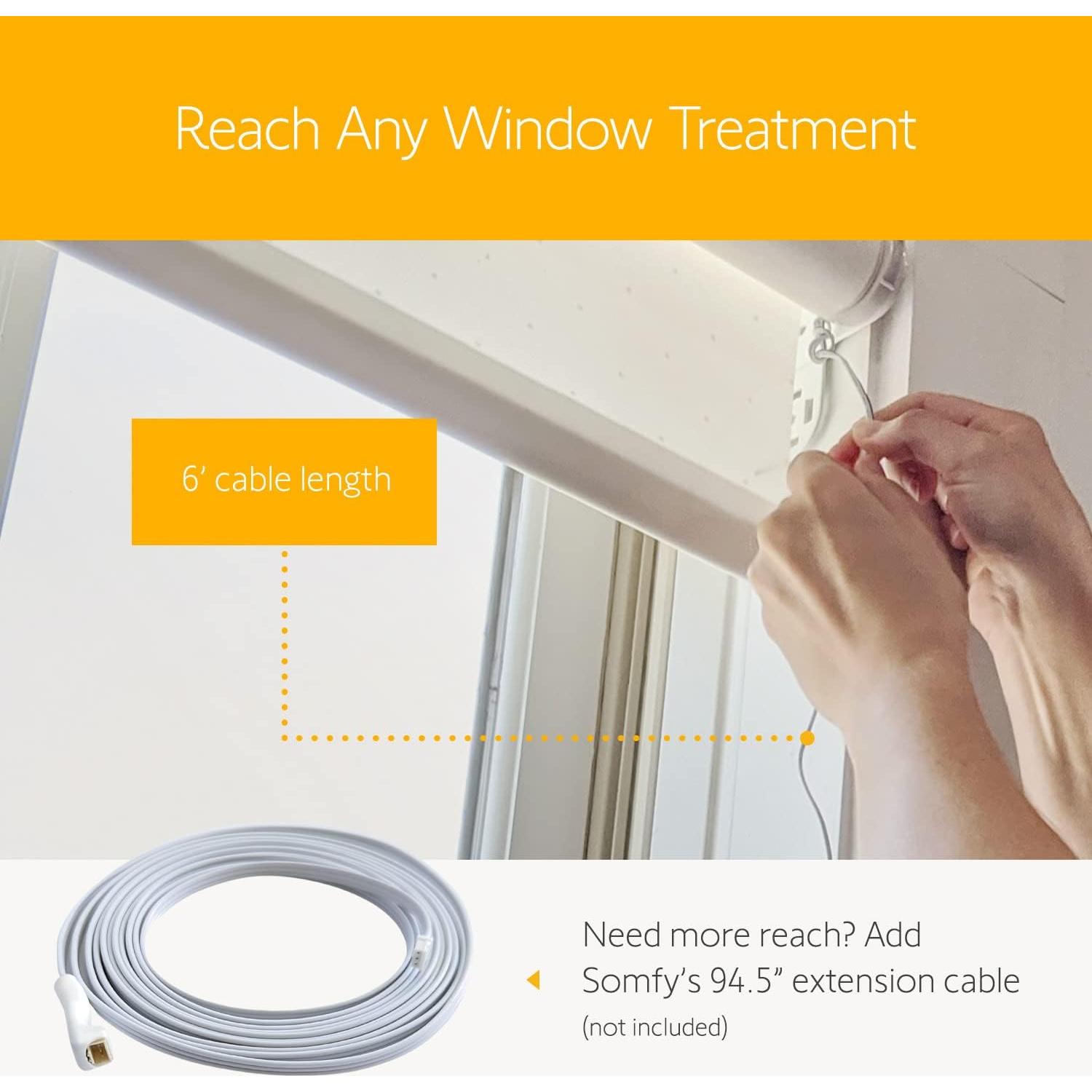 Cargador Somfy 2-Pack para Persianas y Cortinas Motorizadas