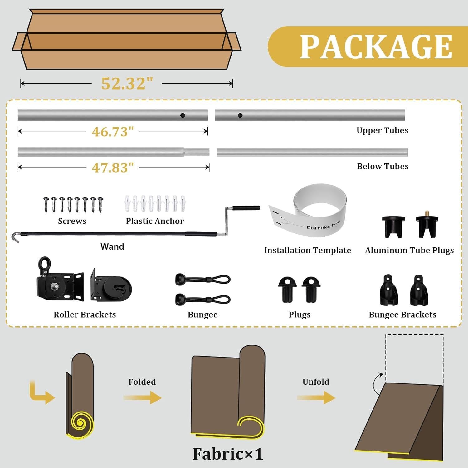 Sombras de Exterior Shade&Beyond 243x243 cm Mocha Sin Cuerda
