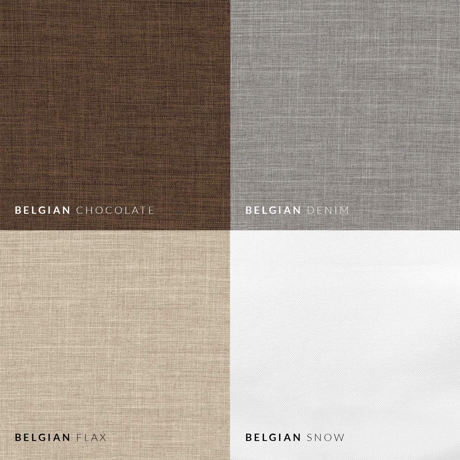 Cortina Romana Sin Cuerda Chicology 88,9x162,6 cm Lino Belga