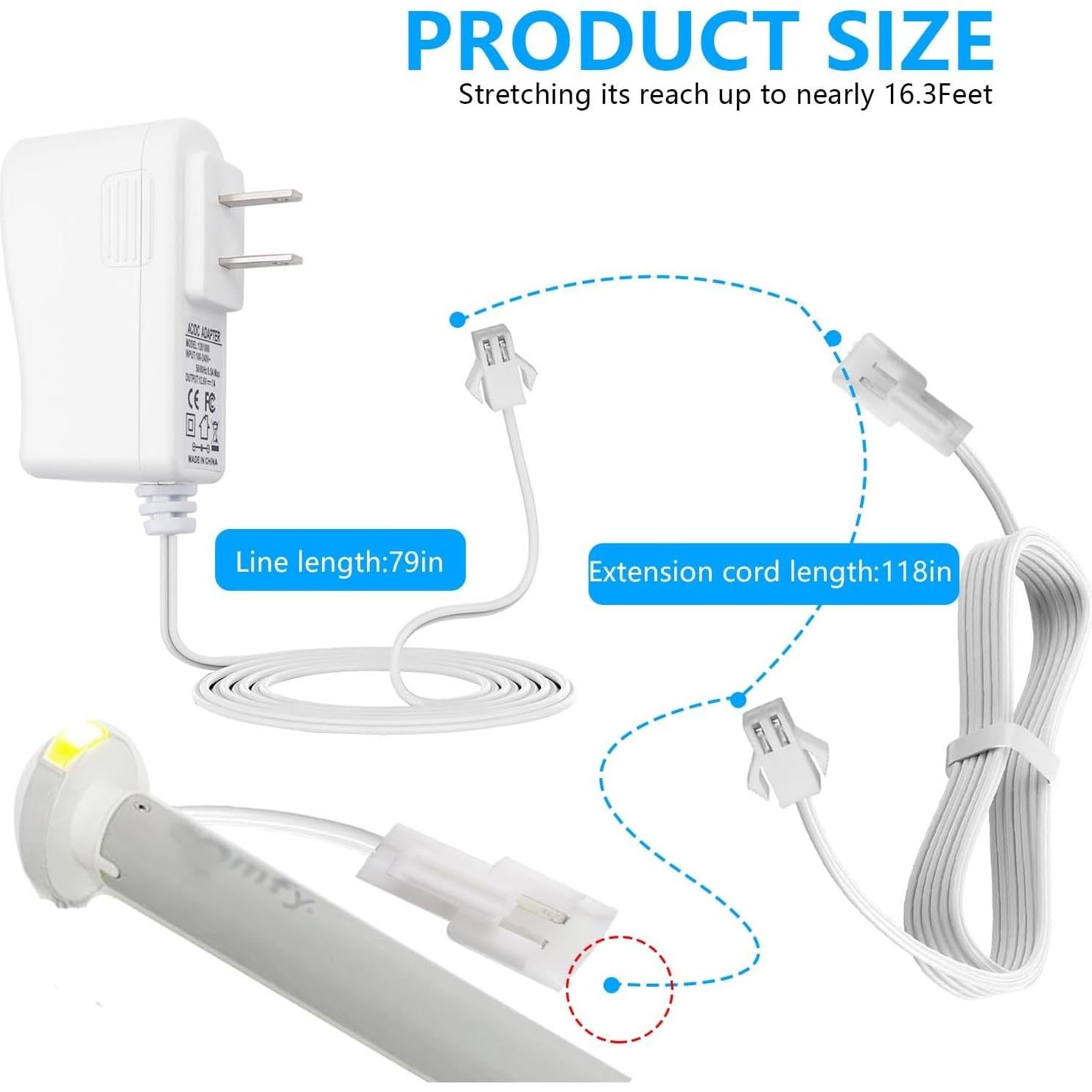 Cargador 12.6V 1A DZQPPC para Motores de Persiana Eléctrica