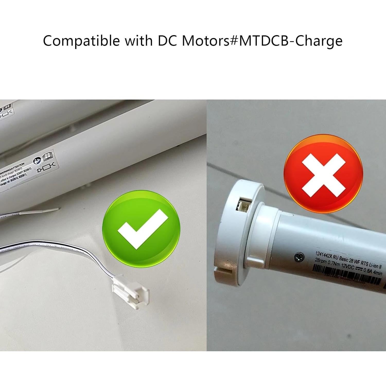 Cargador 12.6V 1A DZQPPC para Motores de Persiana Eléctrica