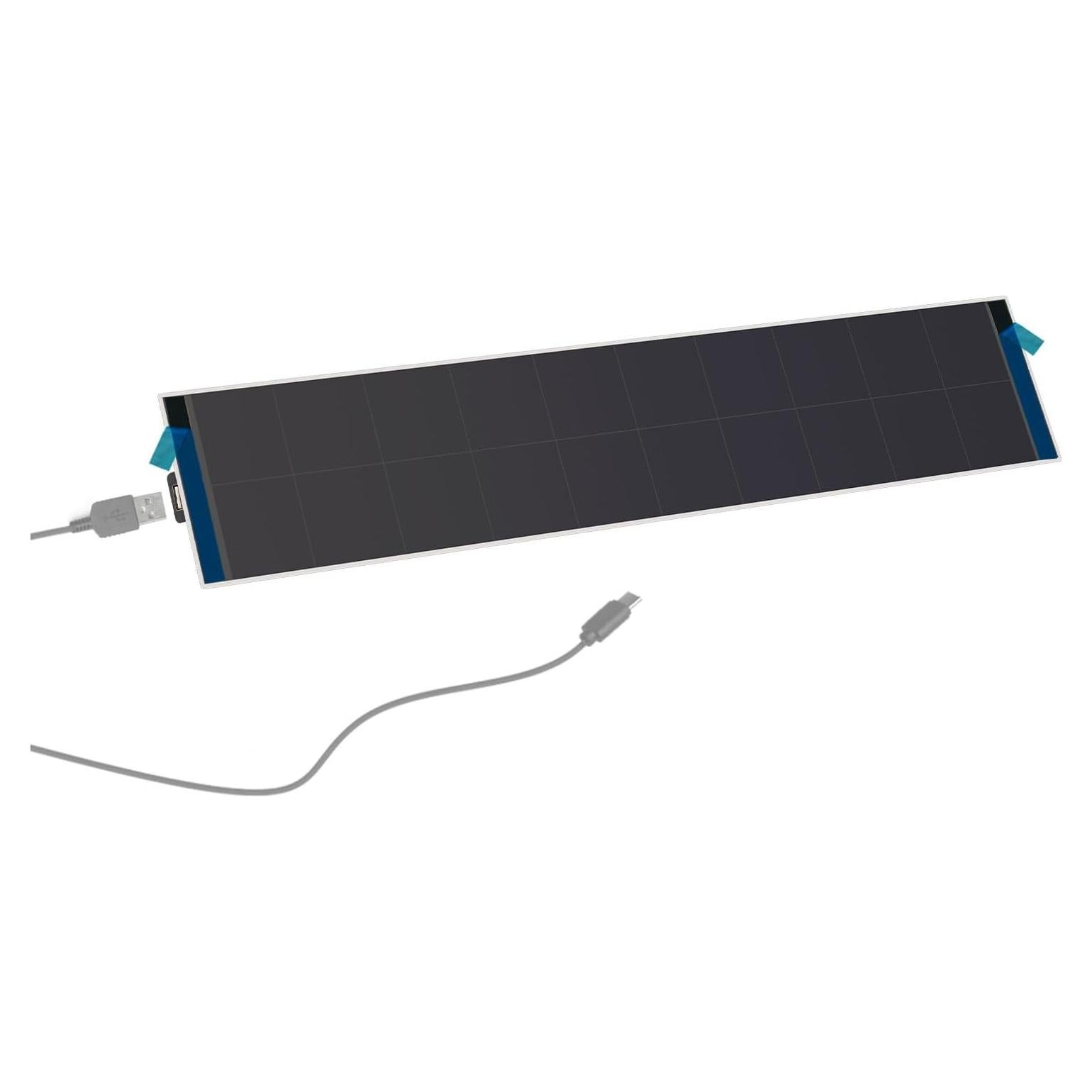 Cargador Solar HUIYEETEX 5W para Persianas Motorizadas USB