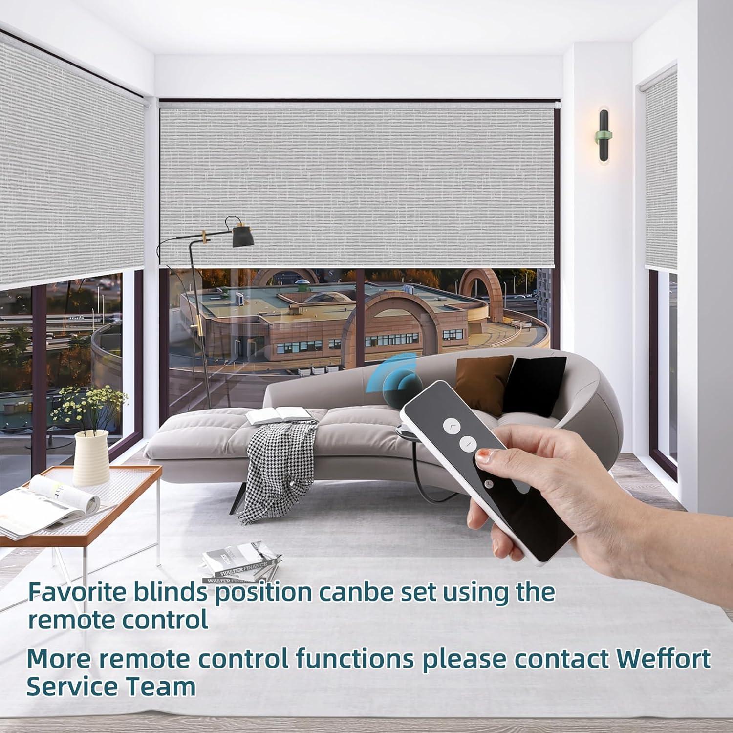 Control Remoto de Persianas Motorizadas Weffort 15 Canales