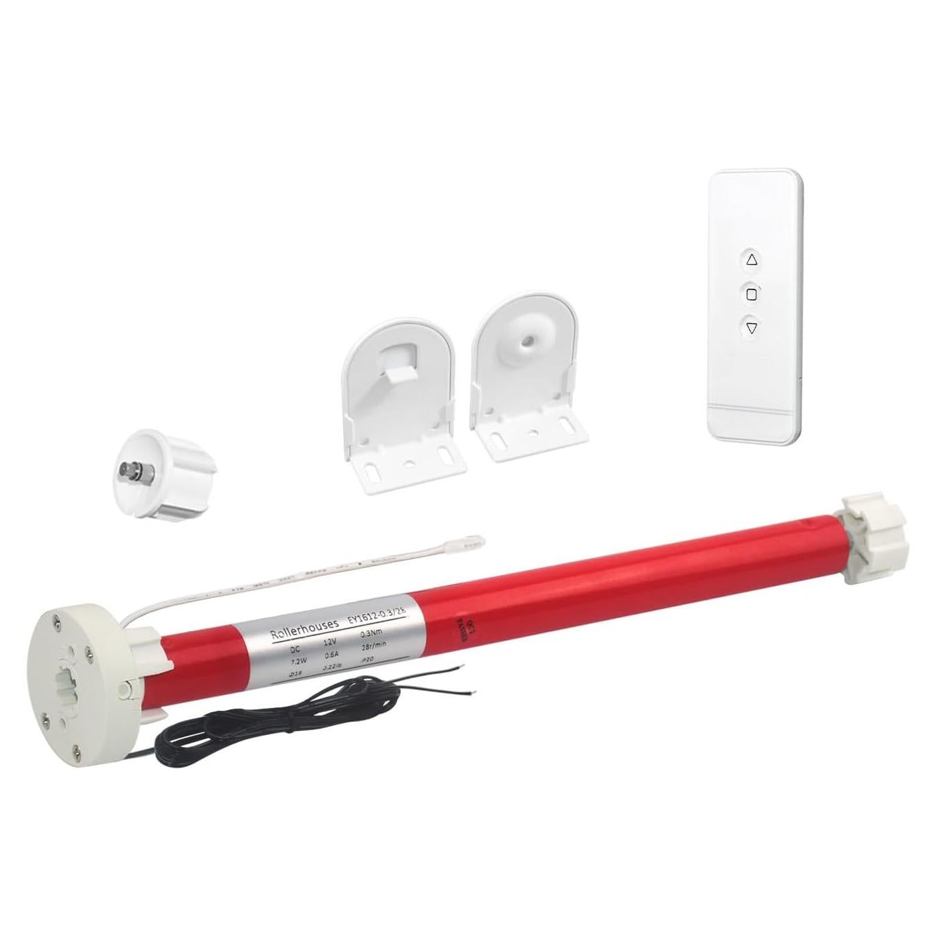 Motor de Persianas Rollerhouse 12V Control Remoto 2kg