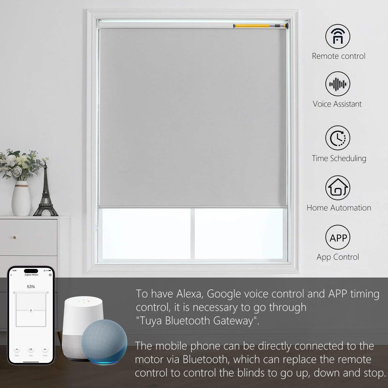 Motor de Persianas Inteligentes Sortfle AM22 Bluetooth 32mm