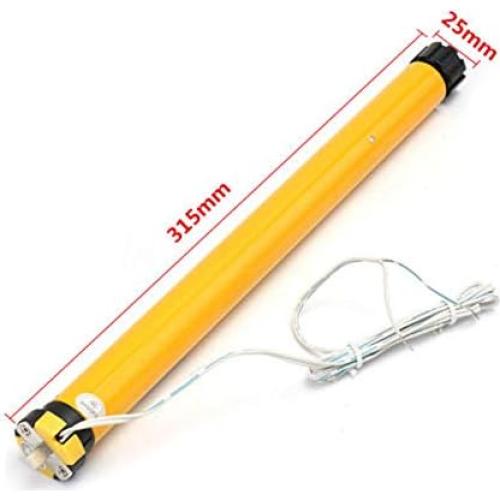 Motor tubular Sortfle AM25 DC 12V para persianas enrollables
