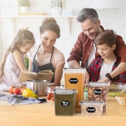 Juego de 15 Contenedores Herméticos Vtopmart 2.8L Plástico BPA