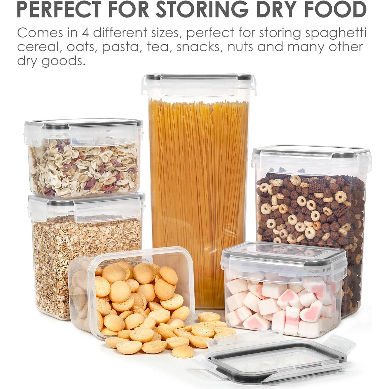 Juego de 15 Contenedores Herméticos Vtopmart 2.8L Plástico BPA