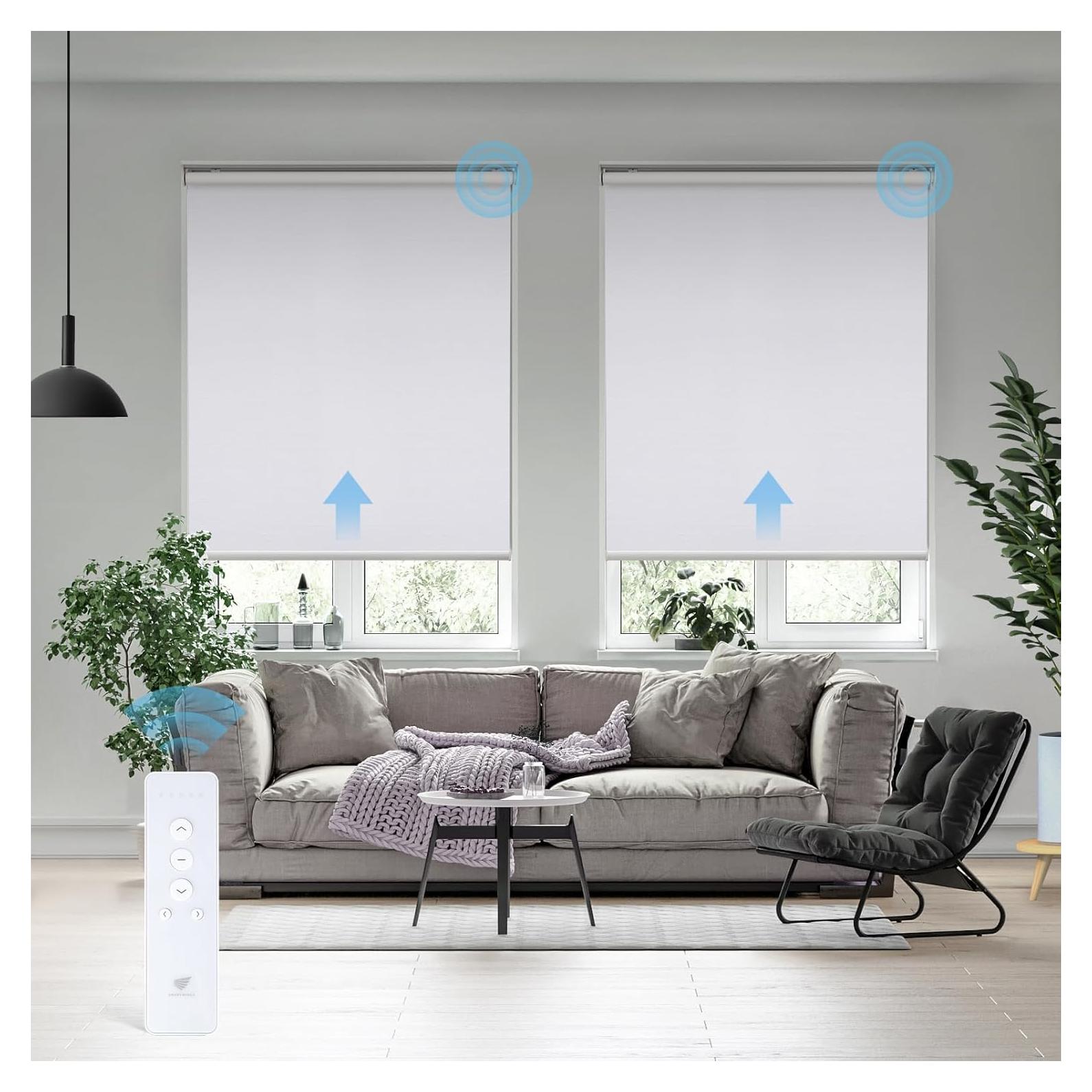 Persianas Motorizadas SmartWings 100% Oscurecimiento 120x180 cm