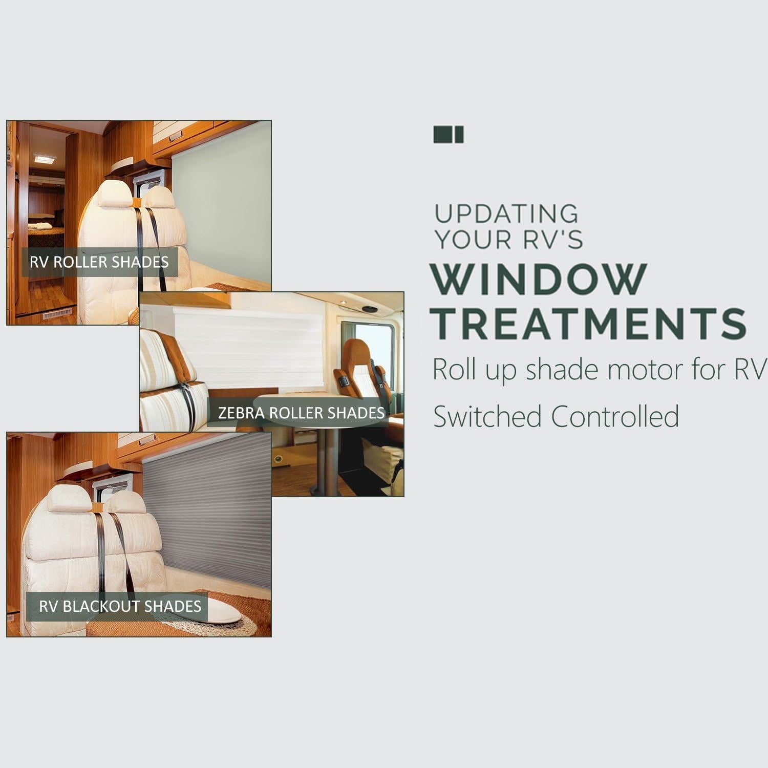 Motor de persiana enrollable eléctrica Rollerhouse 12V 500mA