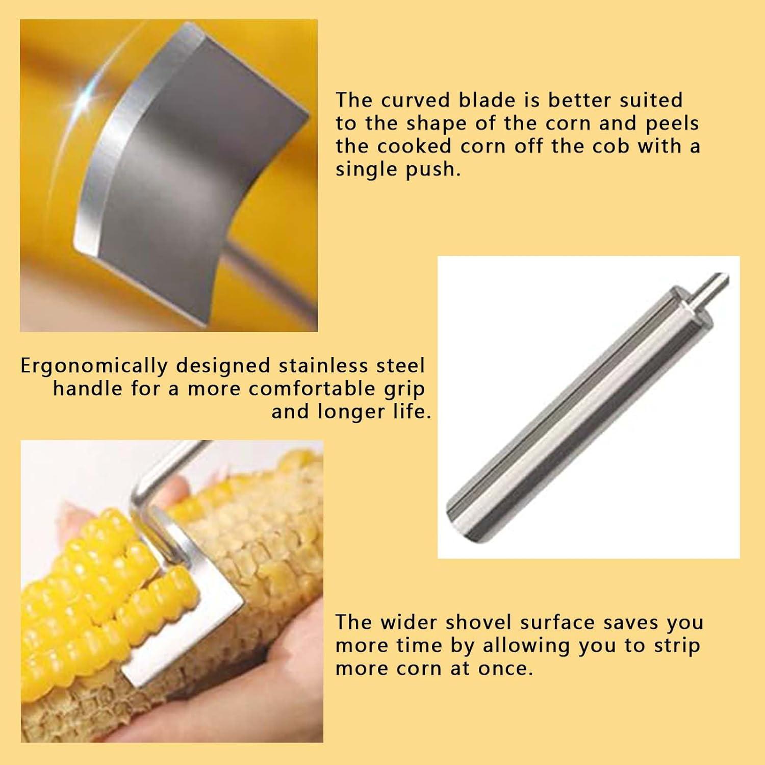 Pelador de maíz JILITSE de acero inoxidable ergonómico