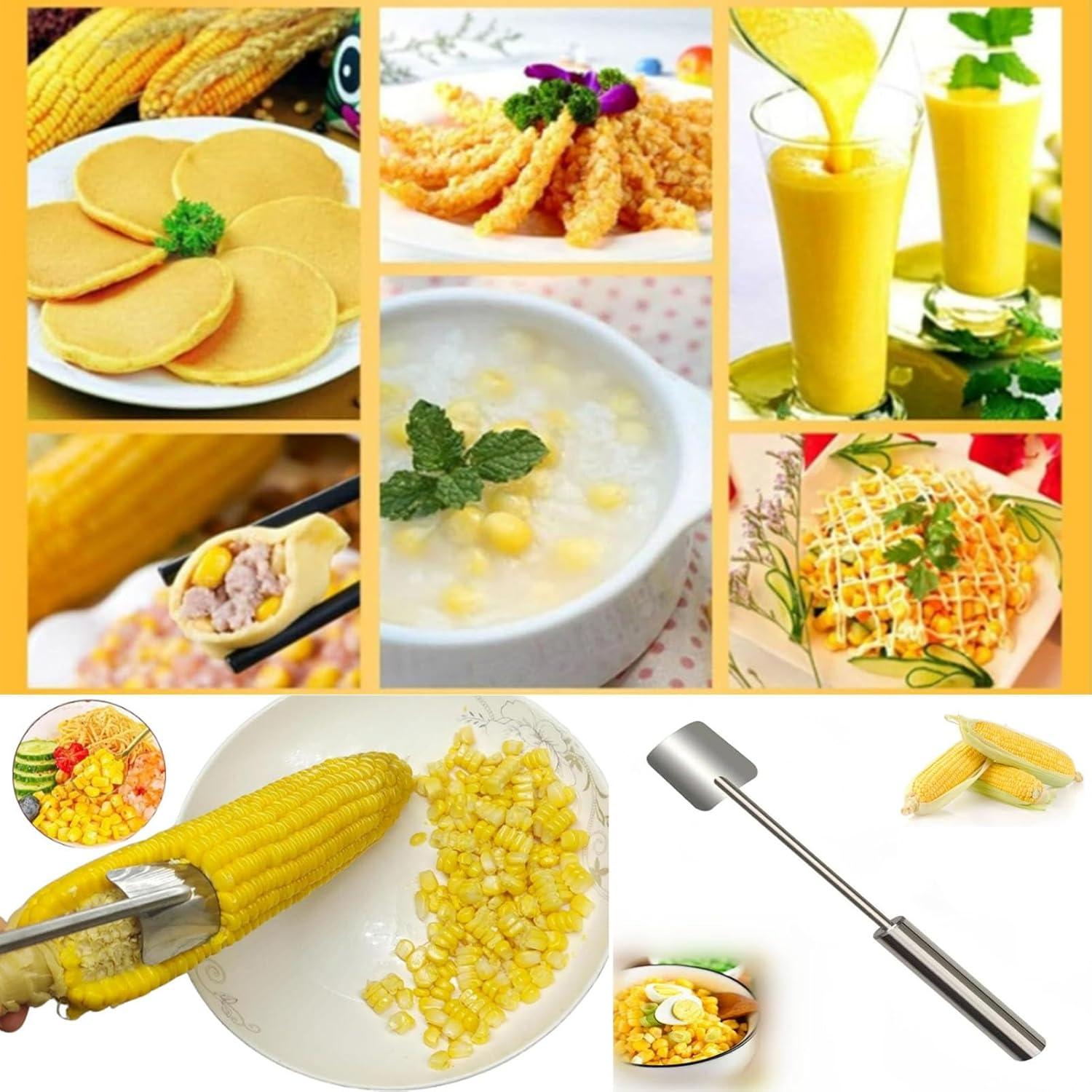 Pelador de Maíz Qiutdisn Acero Inoxidable 28x5.9x4.4 cm