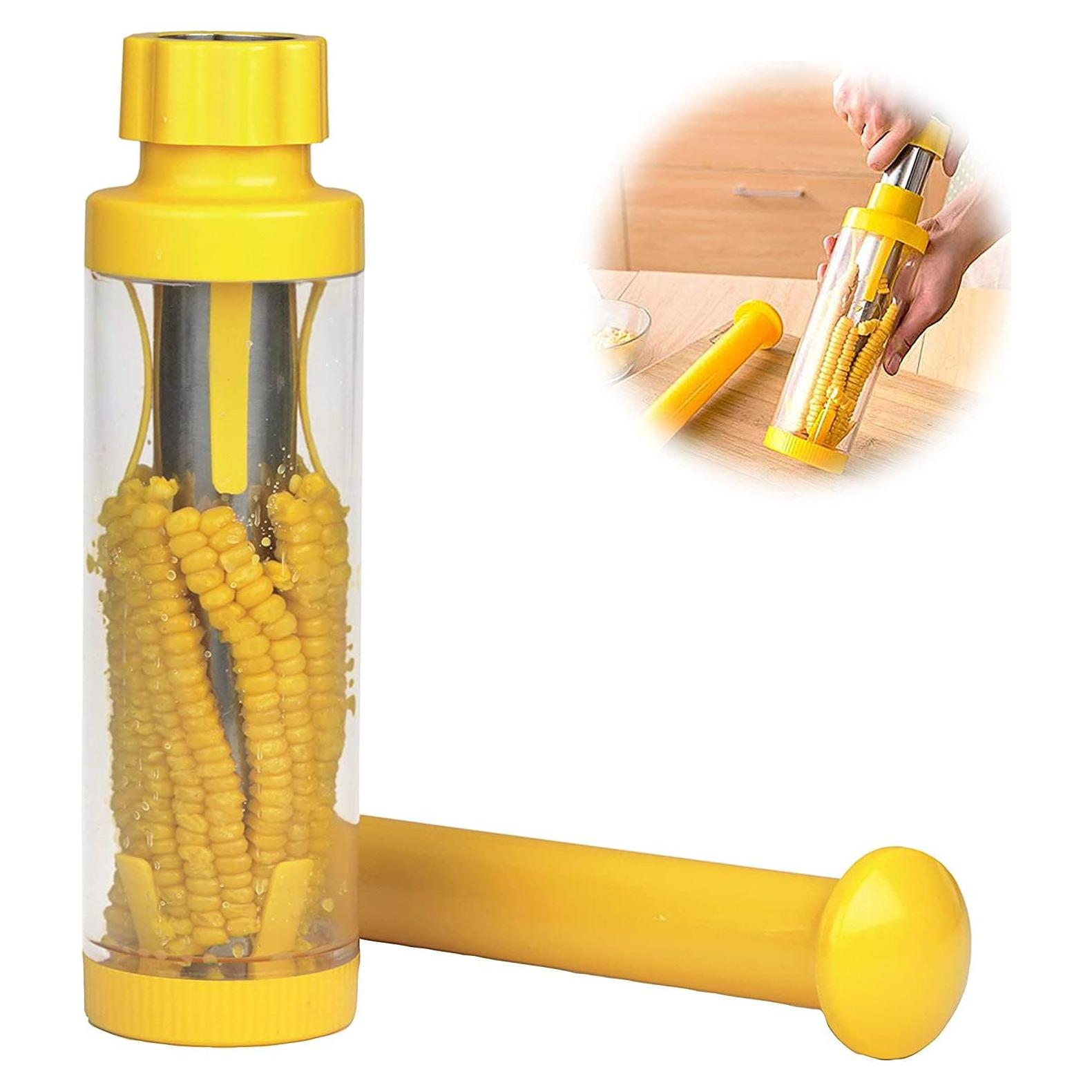 Desgranador de Maíz QNQA, Acero Inoxidable, 26.67 cm