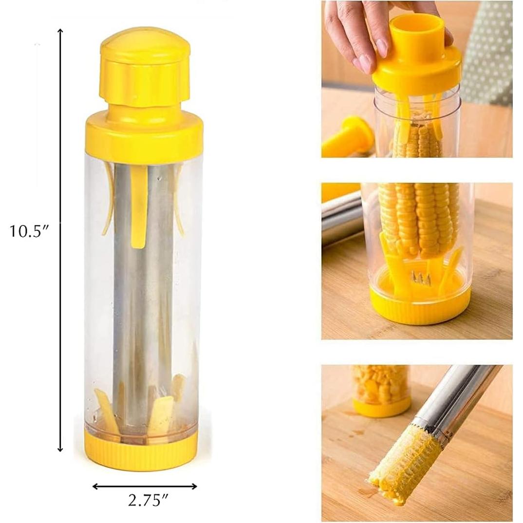 Desgranador de Maíz QNQA, Acero Inoxidable, 26.67 cm