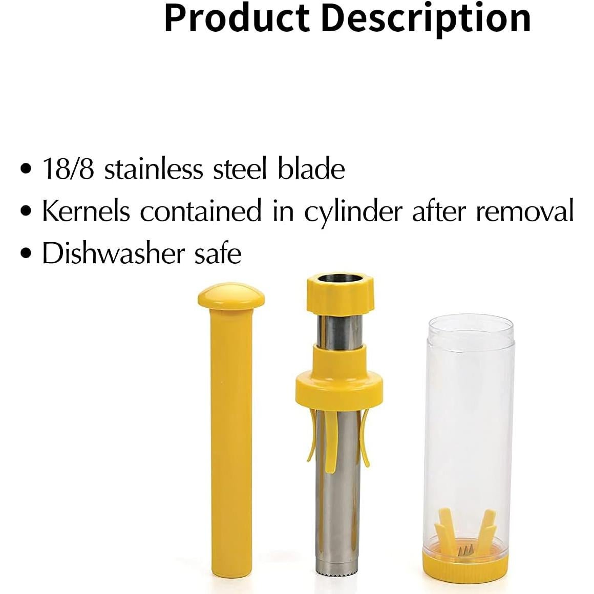 Desgranador de Maíz QNQA, Acero Inoxidable, 26.67 cm