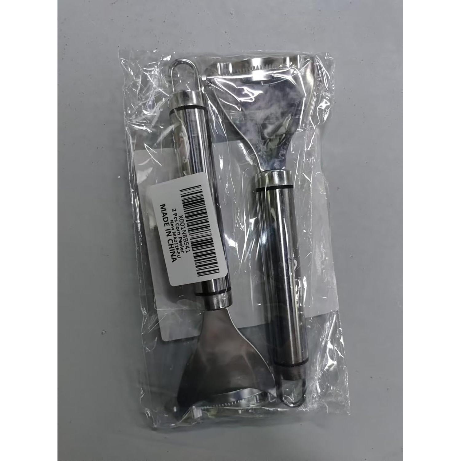 Pelador de Maíz Ergonómico Acero Inoxidable CANIPHA 2 Pcs