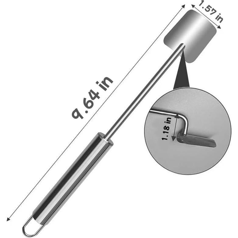 Pelador de Maíz Nicerice Acero Inoxidable 25x9.6 cm