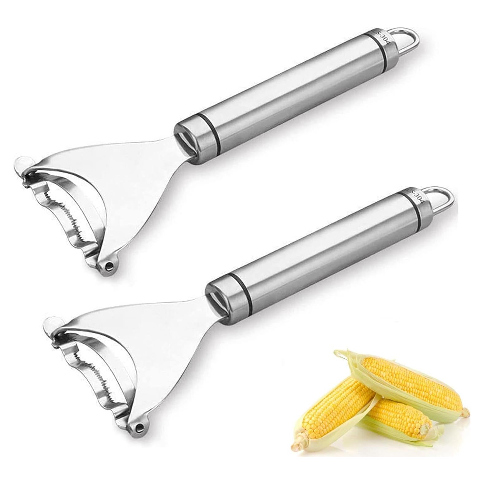 Desgranador de Maíz 2PCS Genérico Acero Inoxidable 60g
