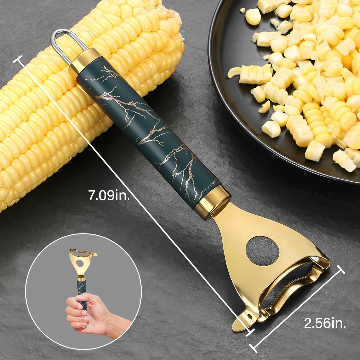 Desgranador de Maíz SAMIQU 2025 Acero Inoxidable 2 Piezas