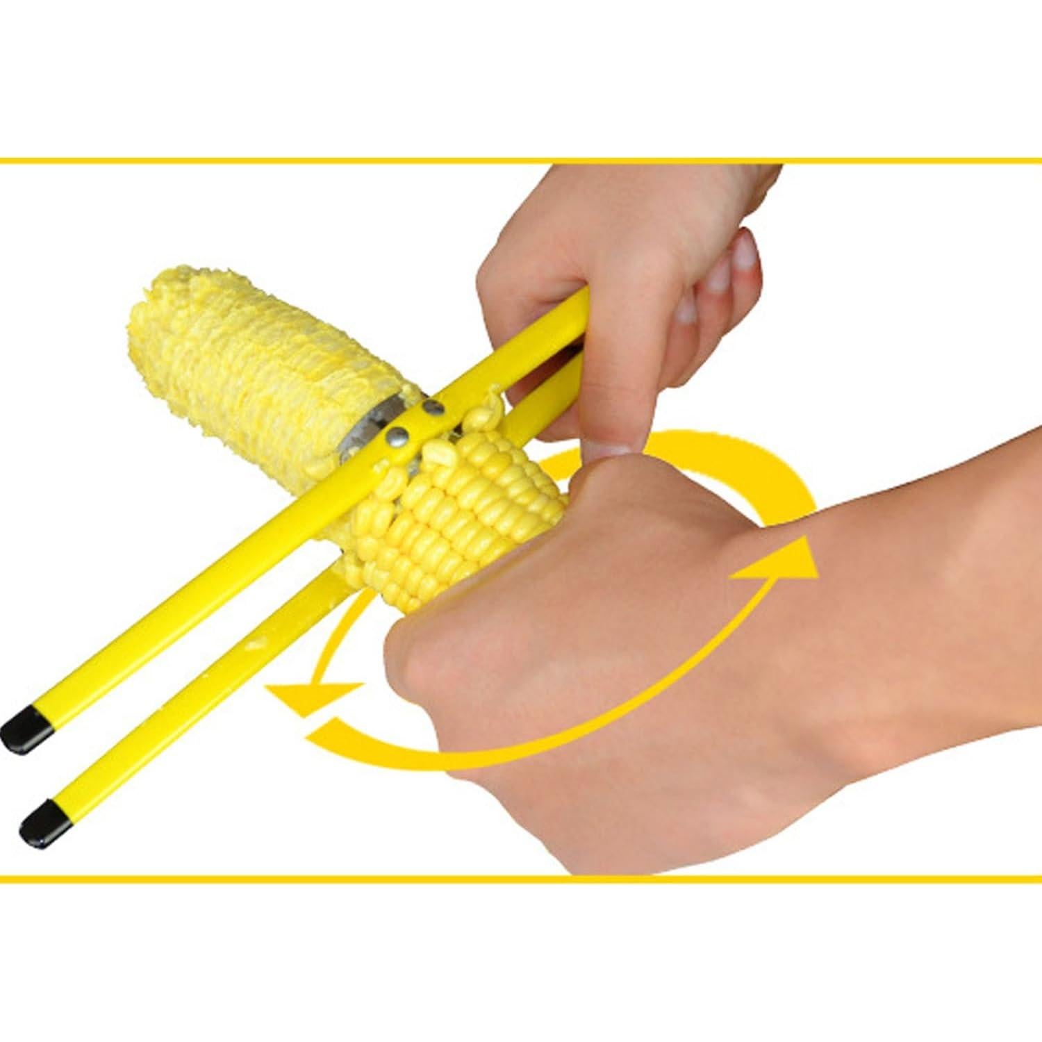 Pelador de Maíz XDHLDULYK Acero Inoxidable 2 Pcs 27,94 cm