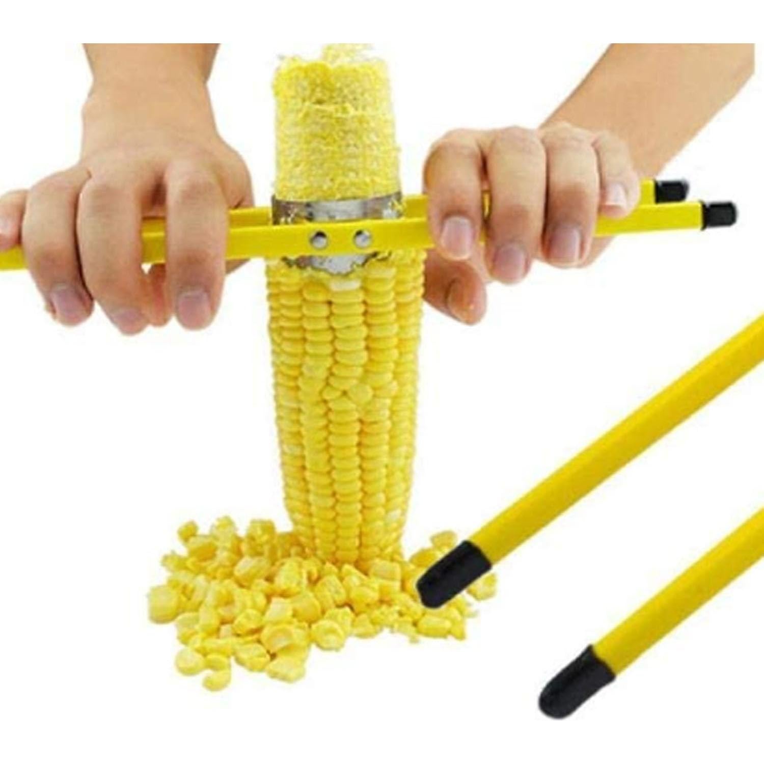 Pelador de Maíz XDHLDULYK Acero Inoxidable 2 Pcs 27,94 cm