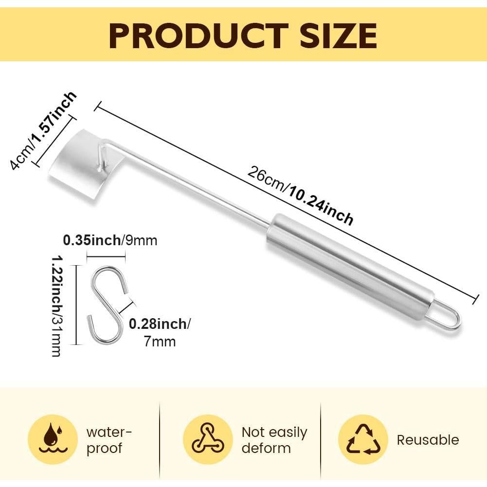 Pelador de Maíz Acero Inoxidable MAYIT 2 Piezas