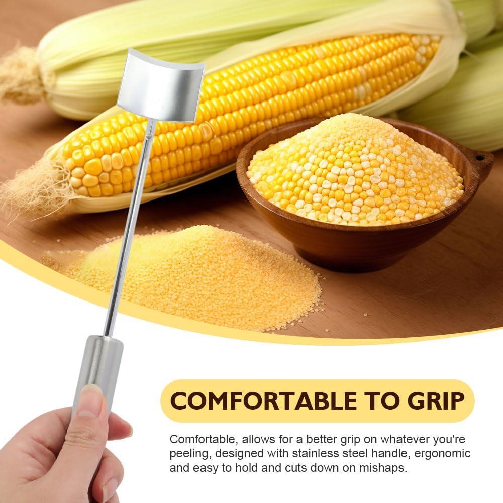 Pelador de Maíz Acero Inoxidable MAYIT 2 Piezas