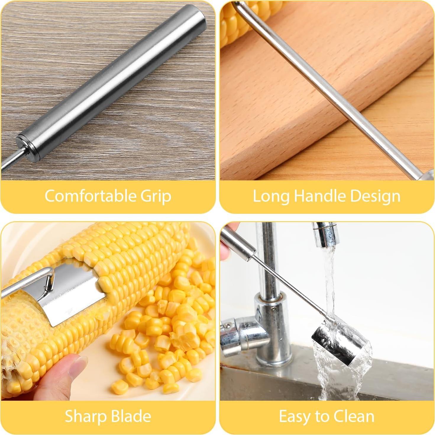 Desgranador de Maíz Taduno de Acero Inoxidable 25.9 cm
