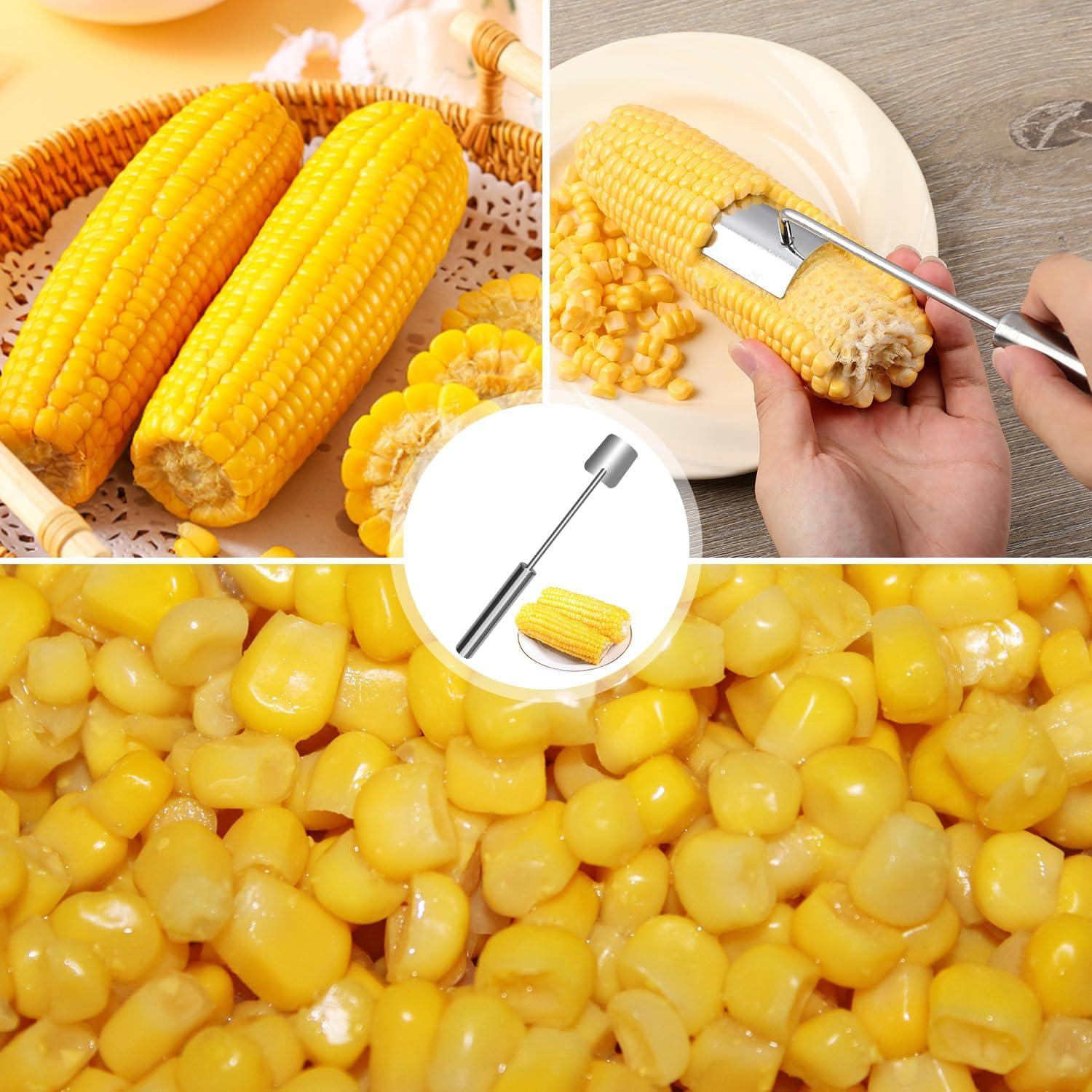 Desgranador de Maíz Taduno de Acero Inoxidable 25.9 cm