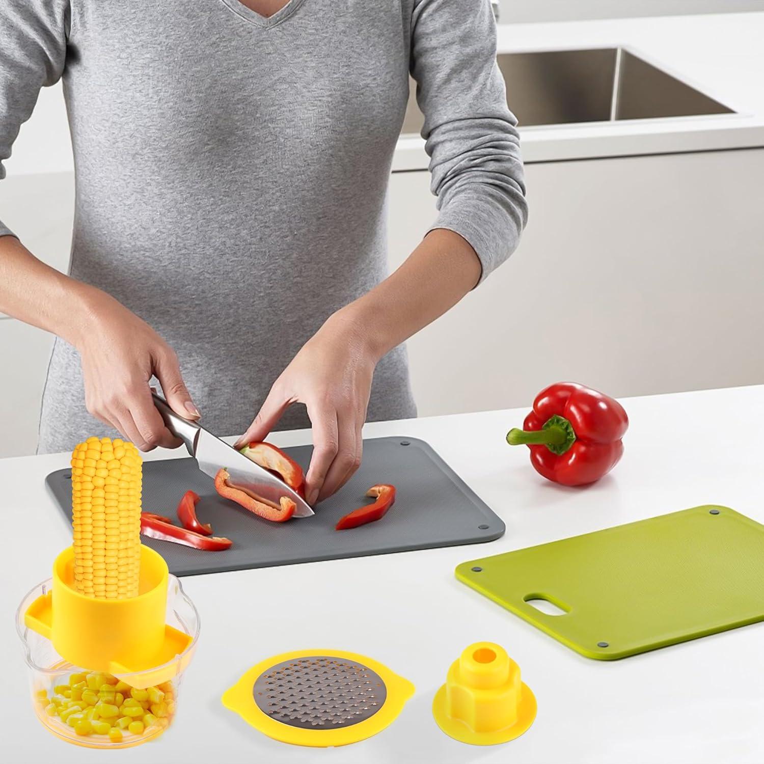 Destripador de Maíz IURRDOP con Rallador y Cuchilla Inoxidable