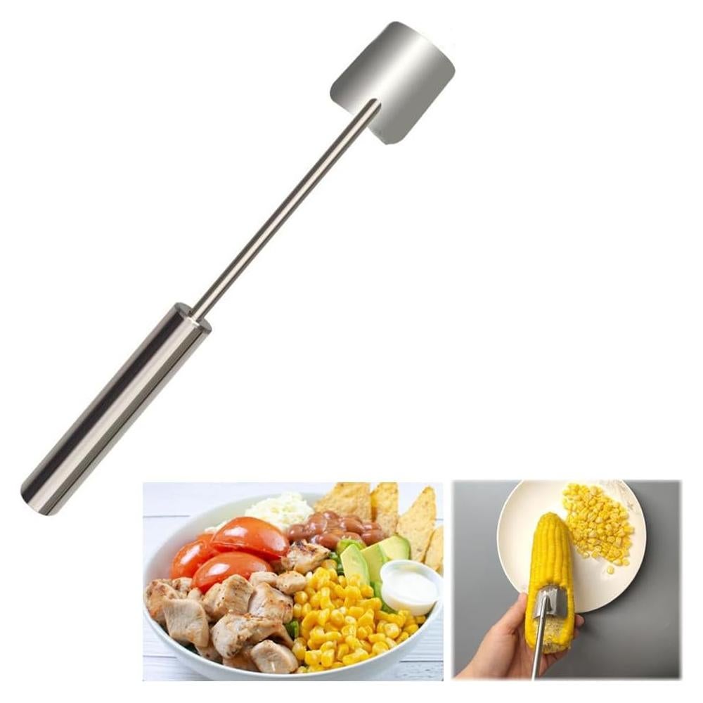 Pelador de Maíz AchNau Acero Inoxidable Mango Largo