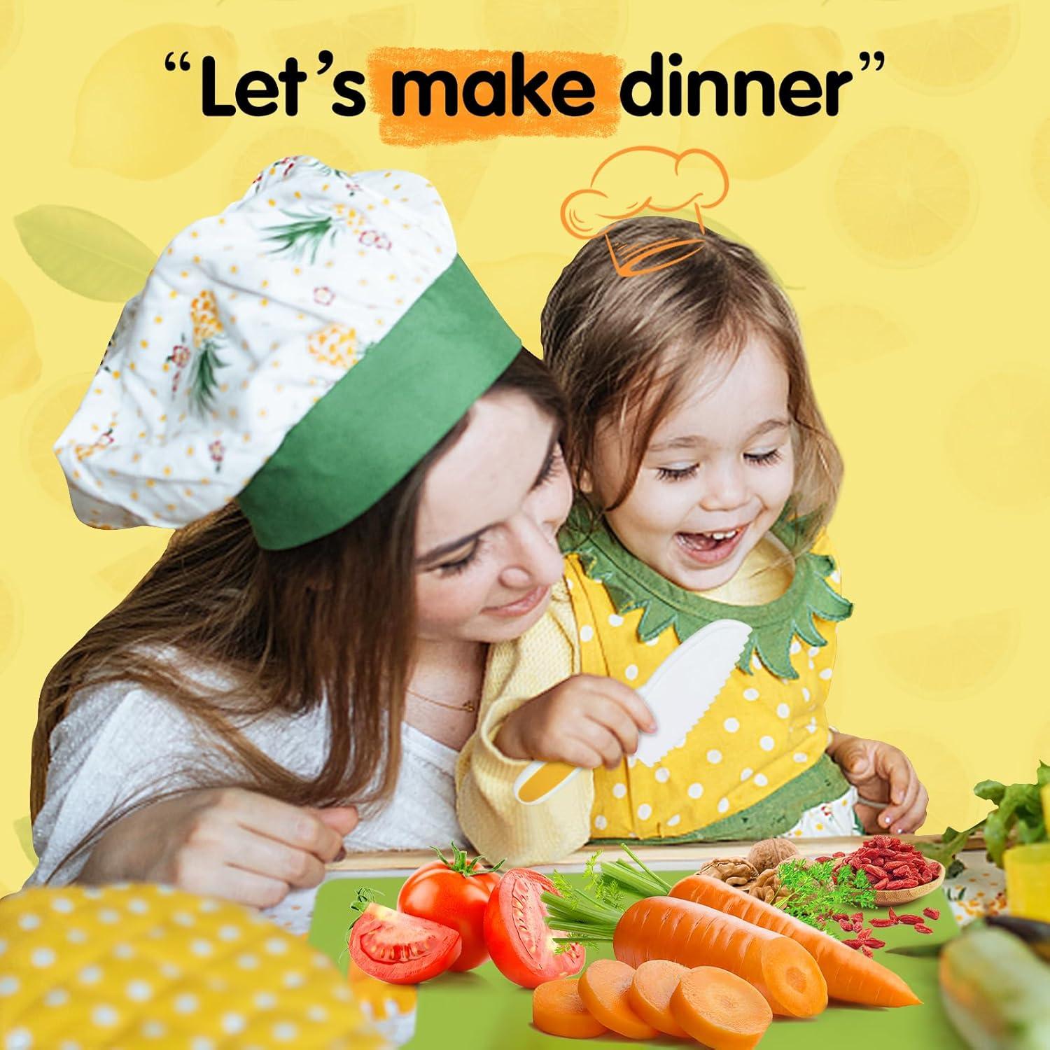 Juego de cuchillos Montessori para niños 28 piezas - Suhctuptx