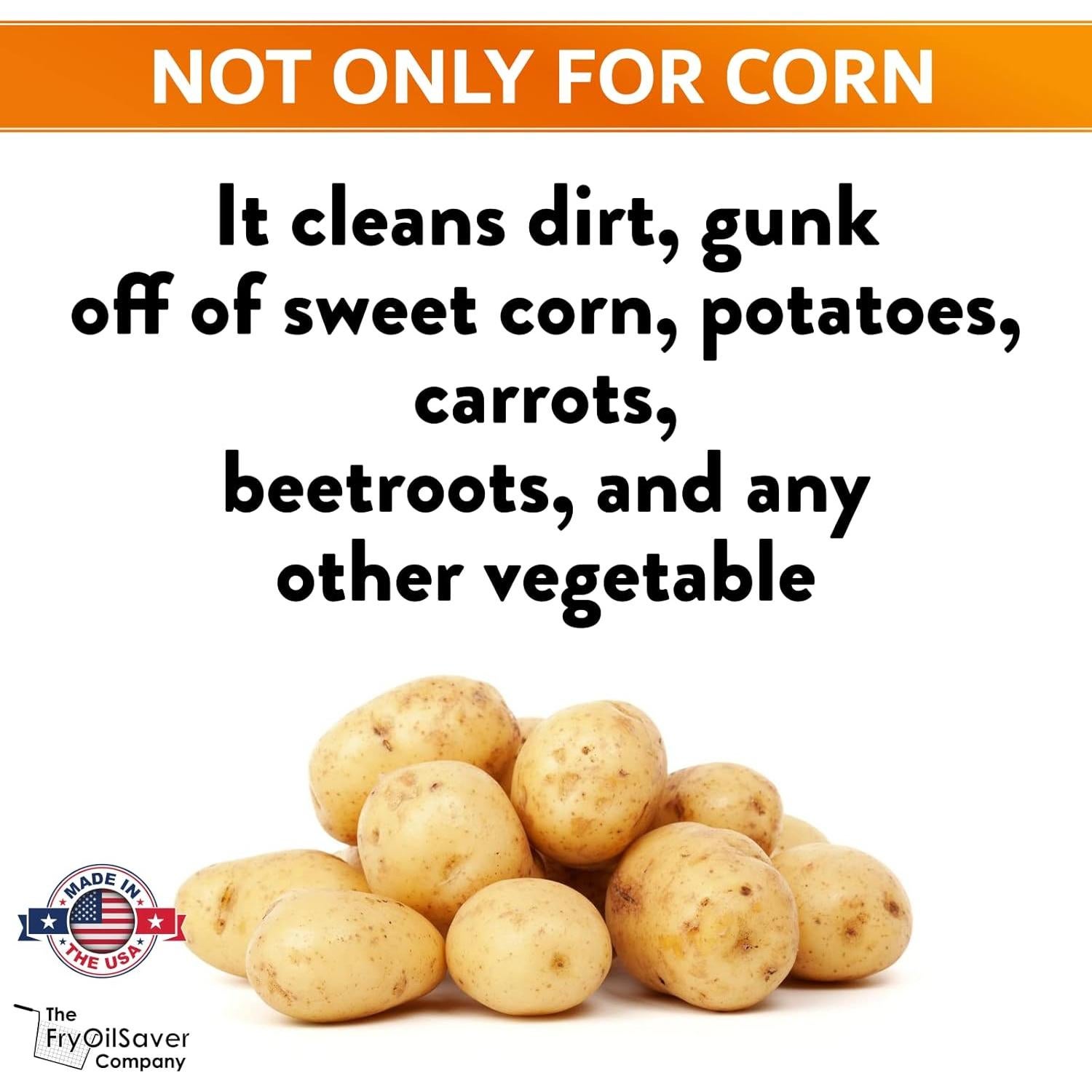 Cepillo Desilker de Maíz FryOilSaver Co B239C 25,4 cm