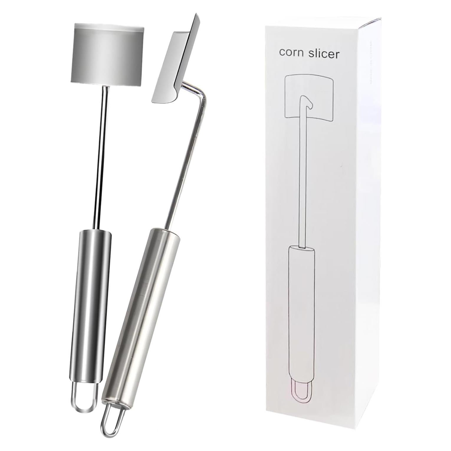 Pelador de Maíz AOBOD Acero Inoxidable 2 Pcs