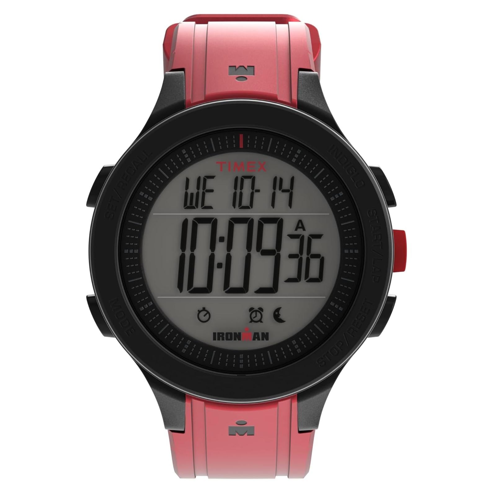 Reloj Timex Unisex Ironman T200 42mm Correa Roja Digital