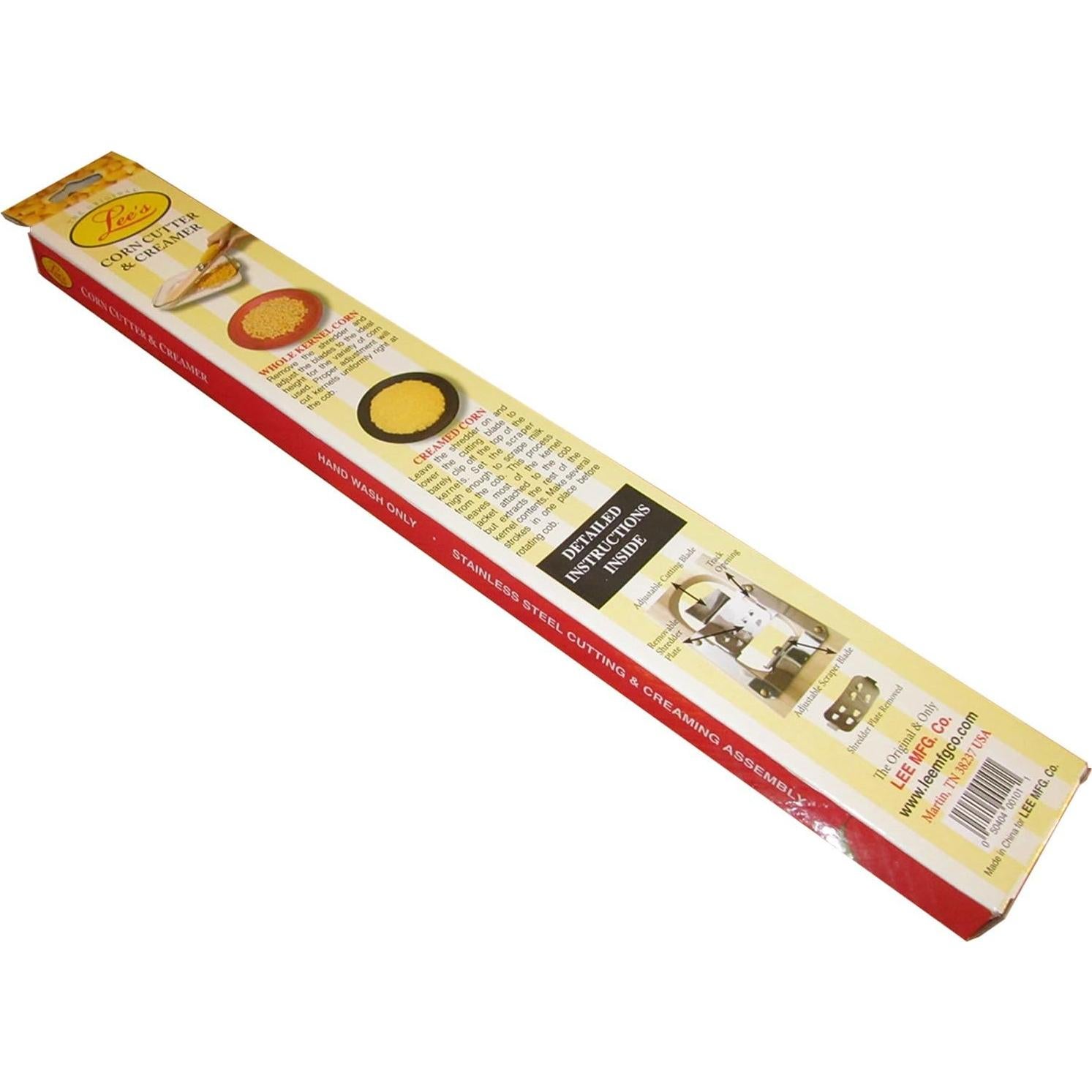 Cortador y Crema de Maíz Lee 101-B de Madera y Acero