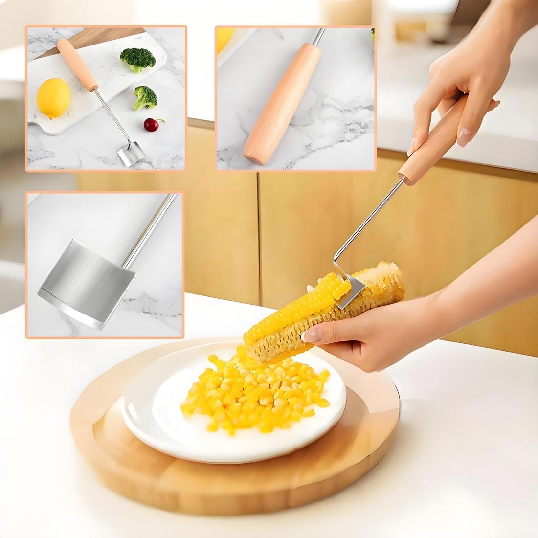 Juego de Herramientas para Desgranar Maíz JOMIHONEY 2 en 1