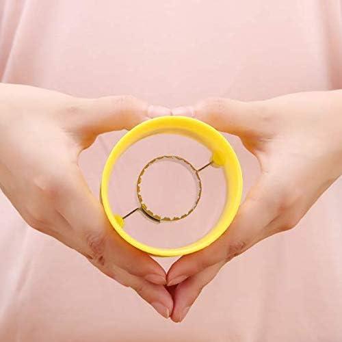 Desgranador de Mazorcas de Maíz Aeyistry Acero Inoxidable Amarillo