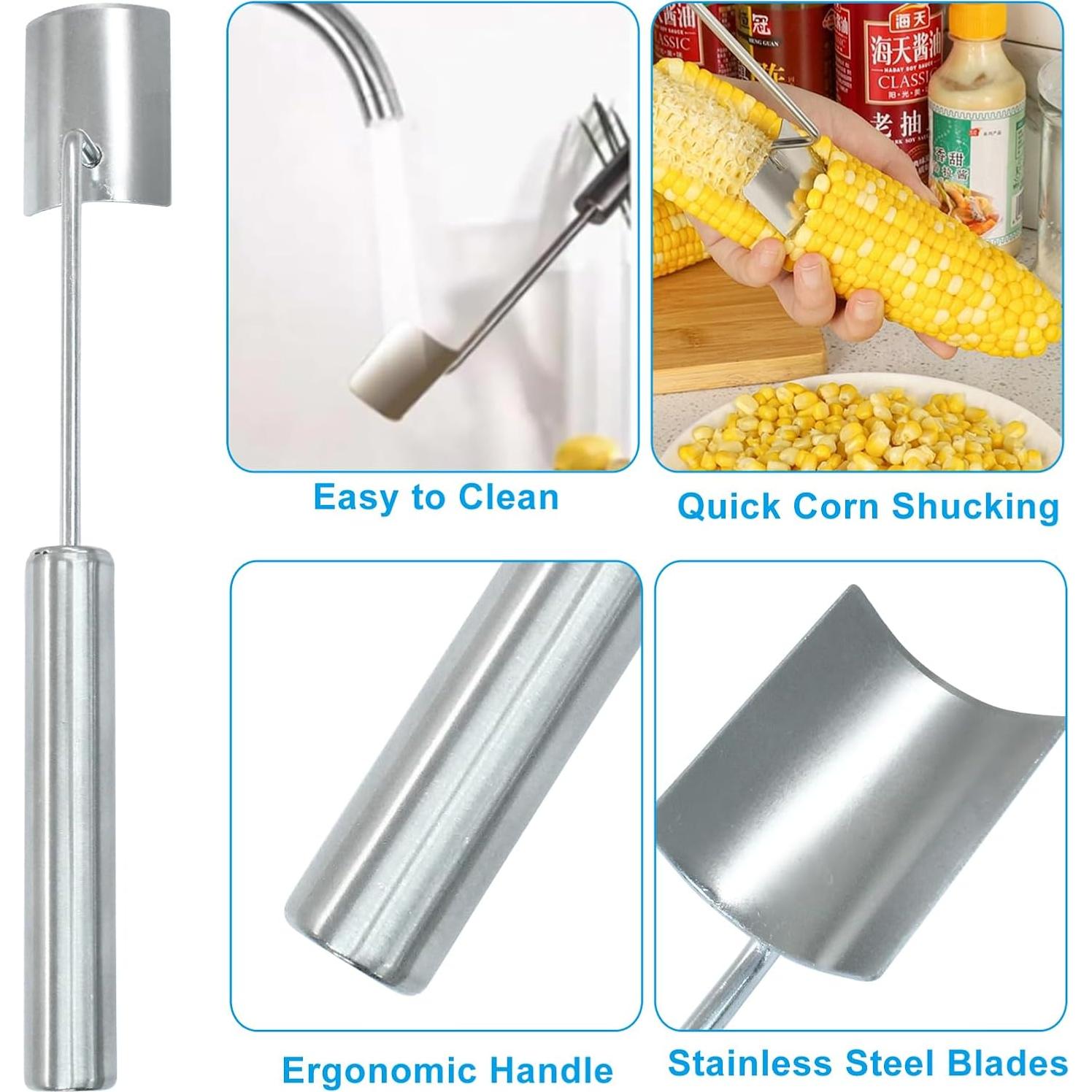 Pelador de Maíz Zorfeter Acero Inoxidable Tipo B 25 cm