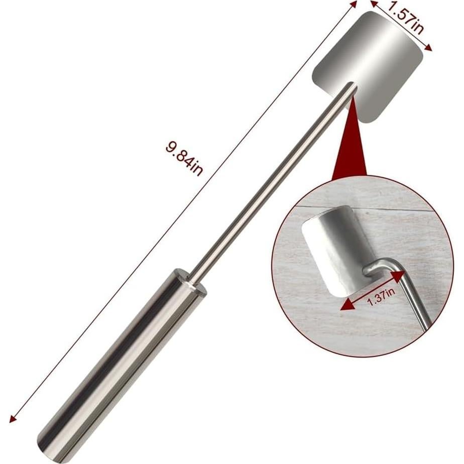 Pelador de Maíz Darfooper de Acero Inoxidable Mango Largo