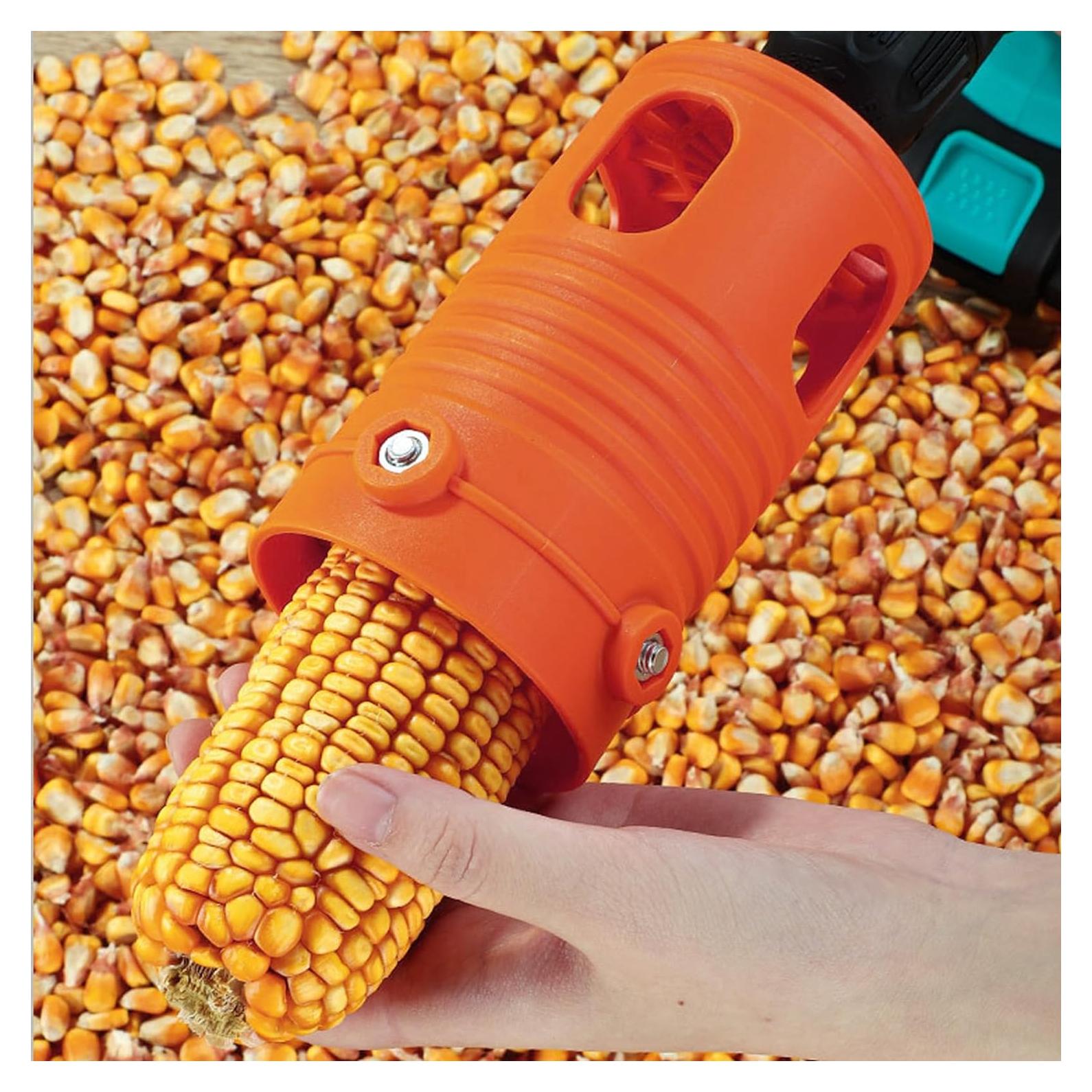 Desgranador de Maíz Eléctrico Rushbom con Guantes y Llave
