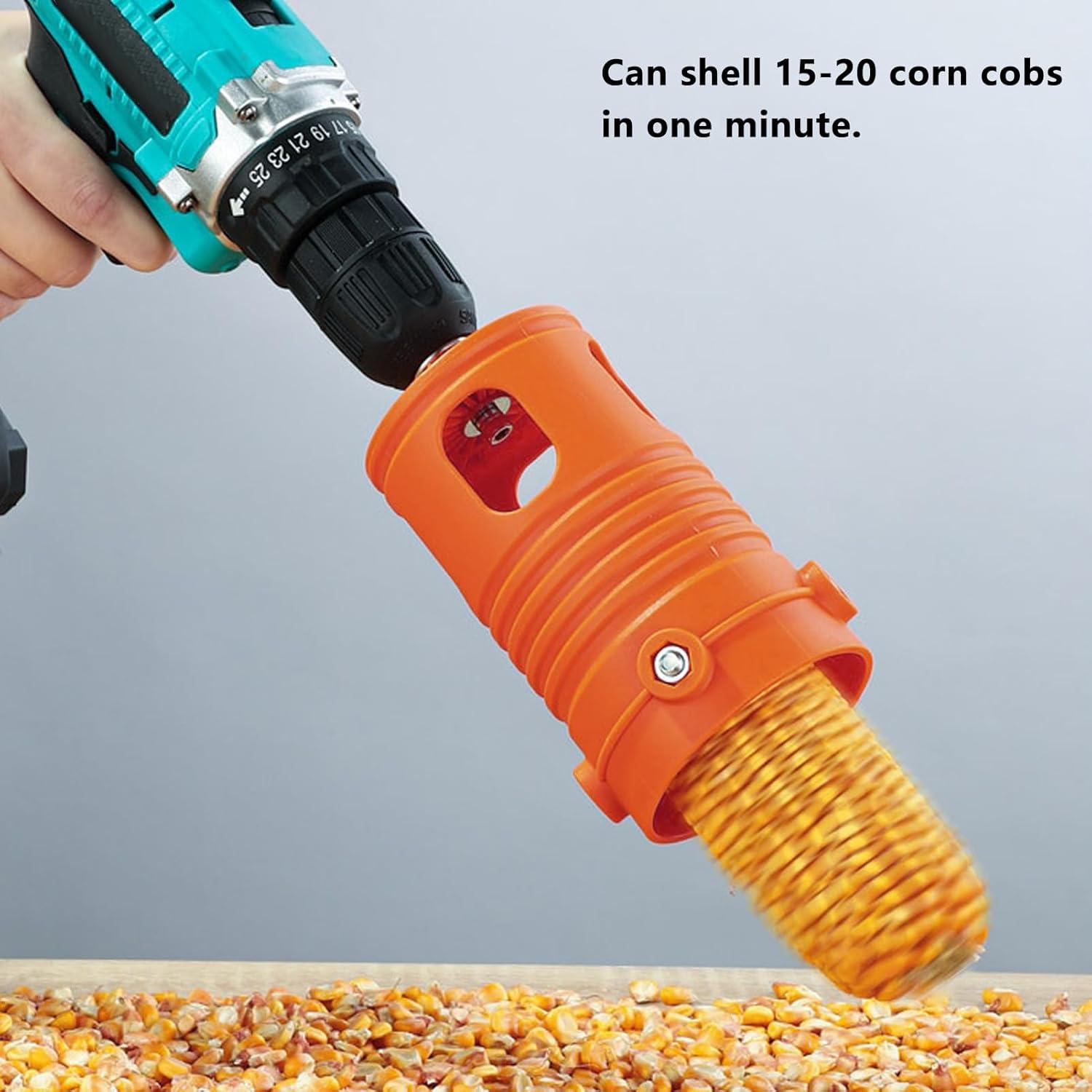 Desgranador de Maíz Eléctrico Rushbom con Guantes y Llave