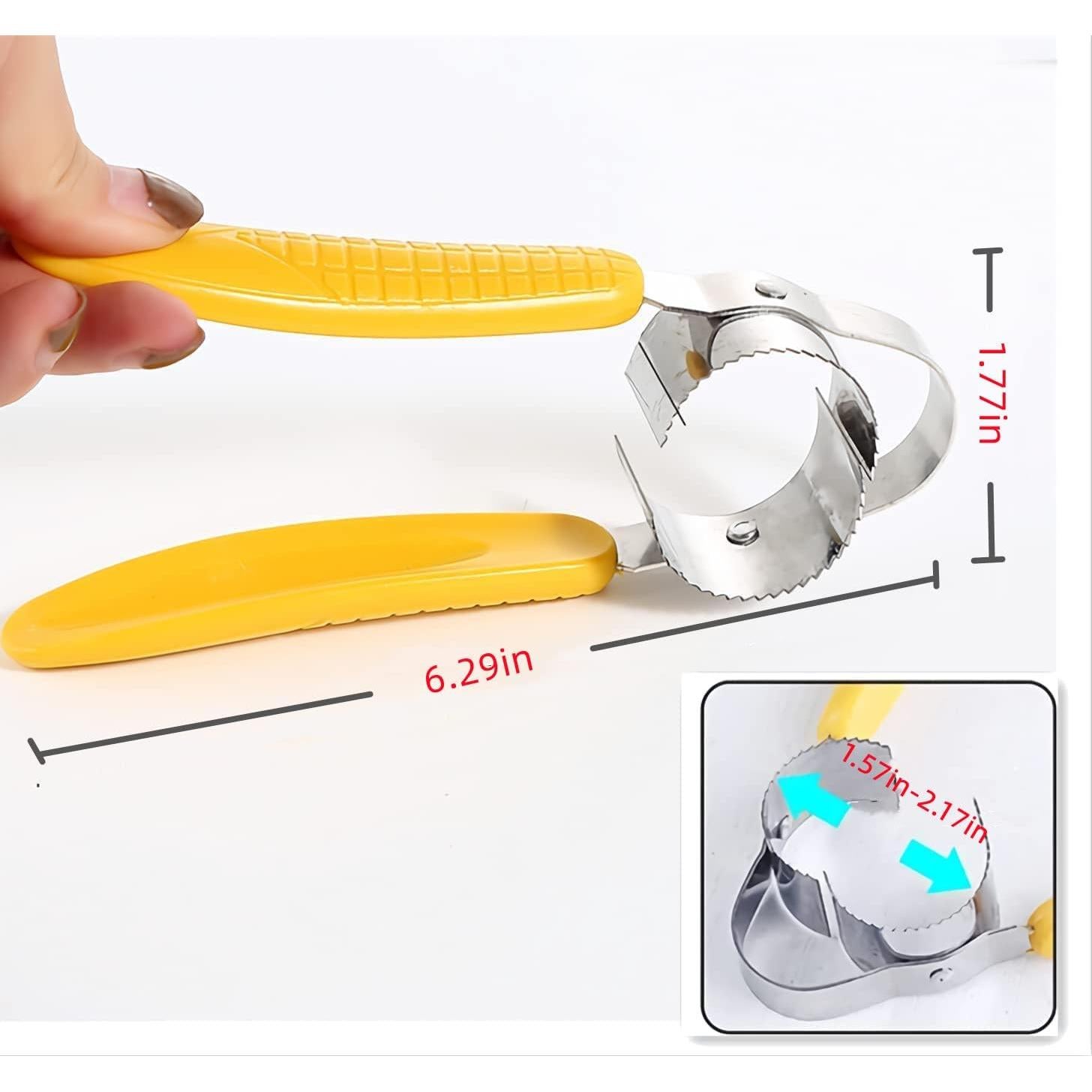 Juego 2 Peladores de Maíz TANGMENGXI SAMBA Acero Inoxidable